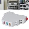 DIN Ray Indicator Light Red Yellow Green For Magnetic Starter Contactor LED Indicator Lamp Multifunctional DIN Rail Adjustable Delay Relay Timer AC
