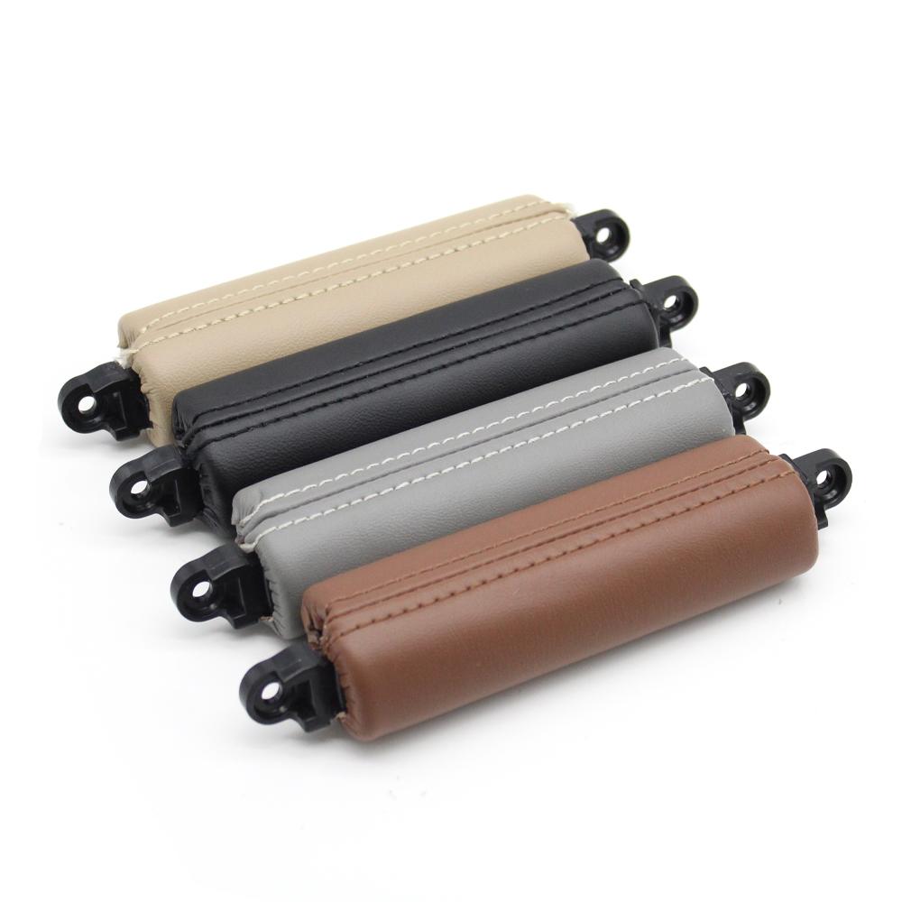 Car Interior Door Left Right Driver Leather Pull Handle For VW Volkswagen Touareg 2003 2004 2005 2006 2007 2008 2009