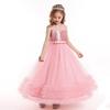 Baby Girls Flower Princess Lace Ball Gown Party Long Dress For Brithday Wedding Teenager Kids Christmas Dresses Children Clothes