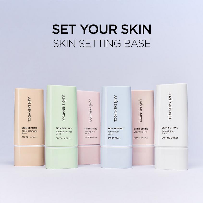 JUNG SAEM MOOL Baza wygładzająca / tonująca / rozświetlająca / korygująca koloryt 40 ml, Kosmetyki koreańskie, K-beauty, próbka