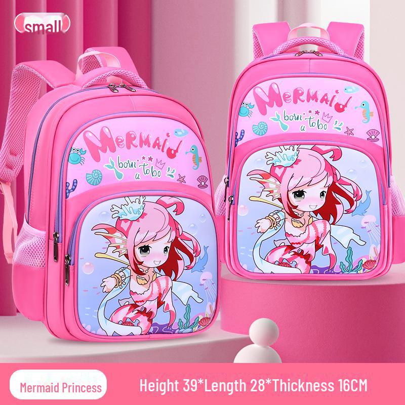 Wodoodporny plecak z kreskówkowym motywem o dużej pojemności dla uczniów szkół podstawowych (Klasy 1-6) - Lekka konstrukcja dla chłopców i dziewcząt