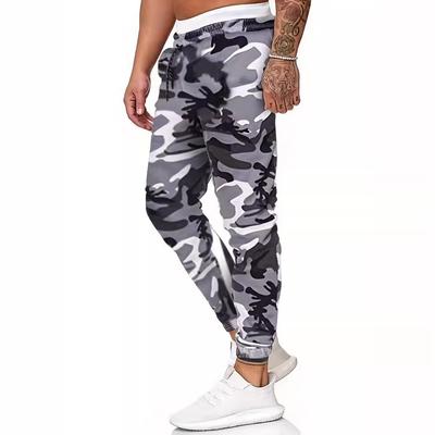 New 3D Digital Printed Casual Pants Fitness Calf Pants Drawstring Pants Fashion Men's Sweatpants