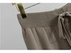 Women's Autumn Winter High Neck Cloak Sweater & Wide Leg Pants Set