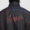 Nike FC Barcelona Serie Mode Logo Langarm Reißverschlussjacke Herren Jacke Schwarz FQ7793-010