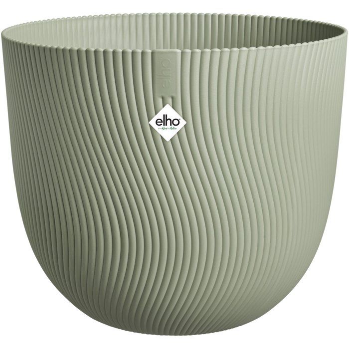 Runder Blumentopf - ELHO - Sereh Rond 60 - 110 L - Ø 59 x H 51 cm - Grün - Innen/Außen