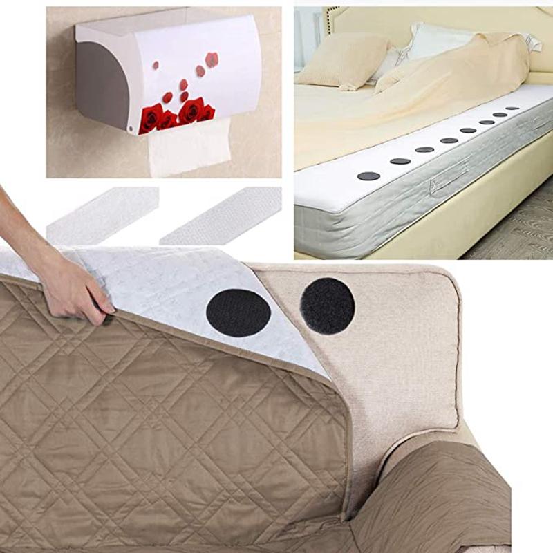 60mm Strong Self Adhesive Nylon Tape for Bed Sheet Sofa Cushion Carpet Anti-Slip Mat