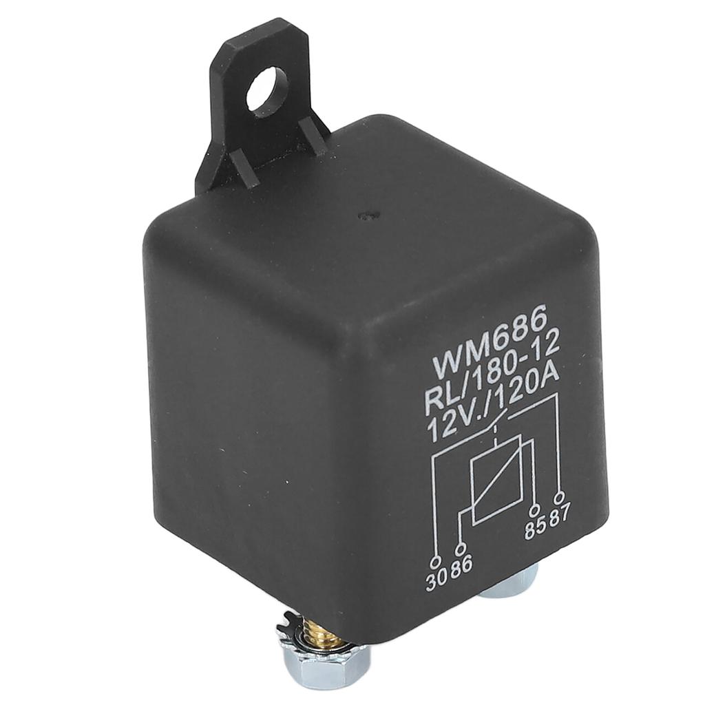 Anlassermagnetrelais aus Kupfer und ABS, Ersatz für das Anlassermagnetrelais für Autos, 12 VDC, 120 A