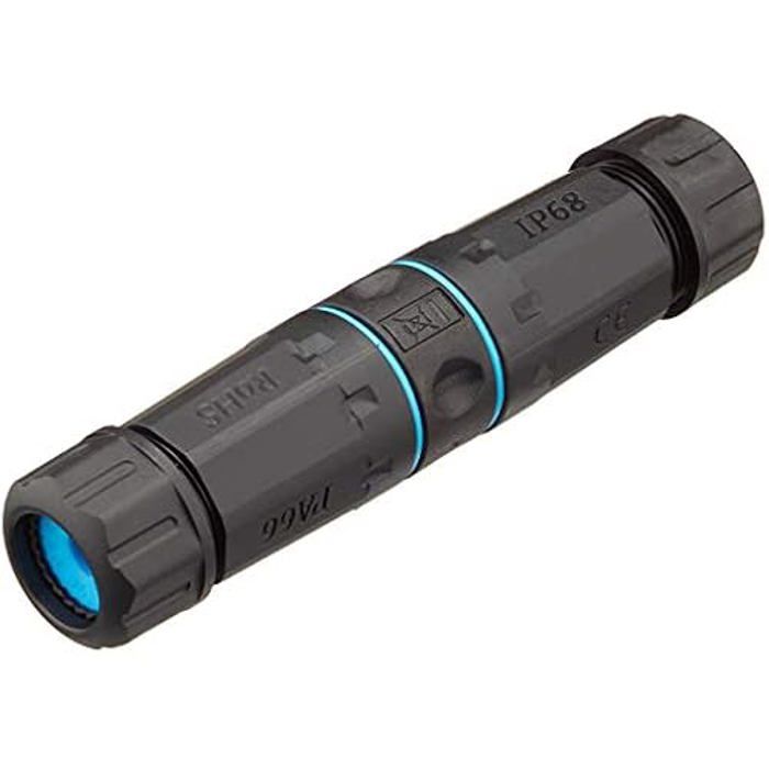 Delock Connecteur de câble RJ45 femelle vers RJ45 femelle Cat.6A étanche