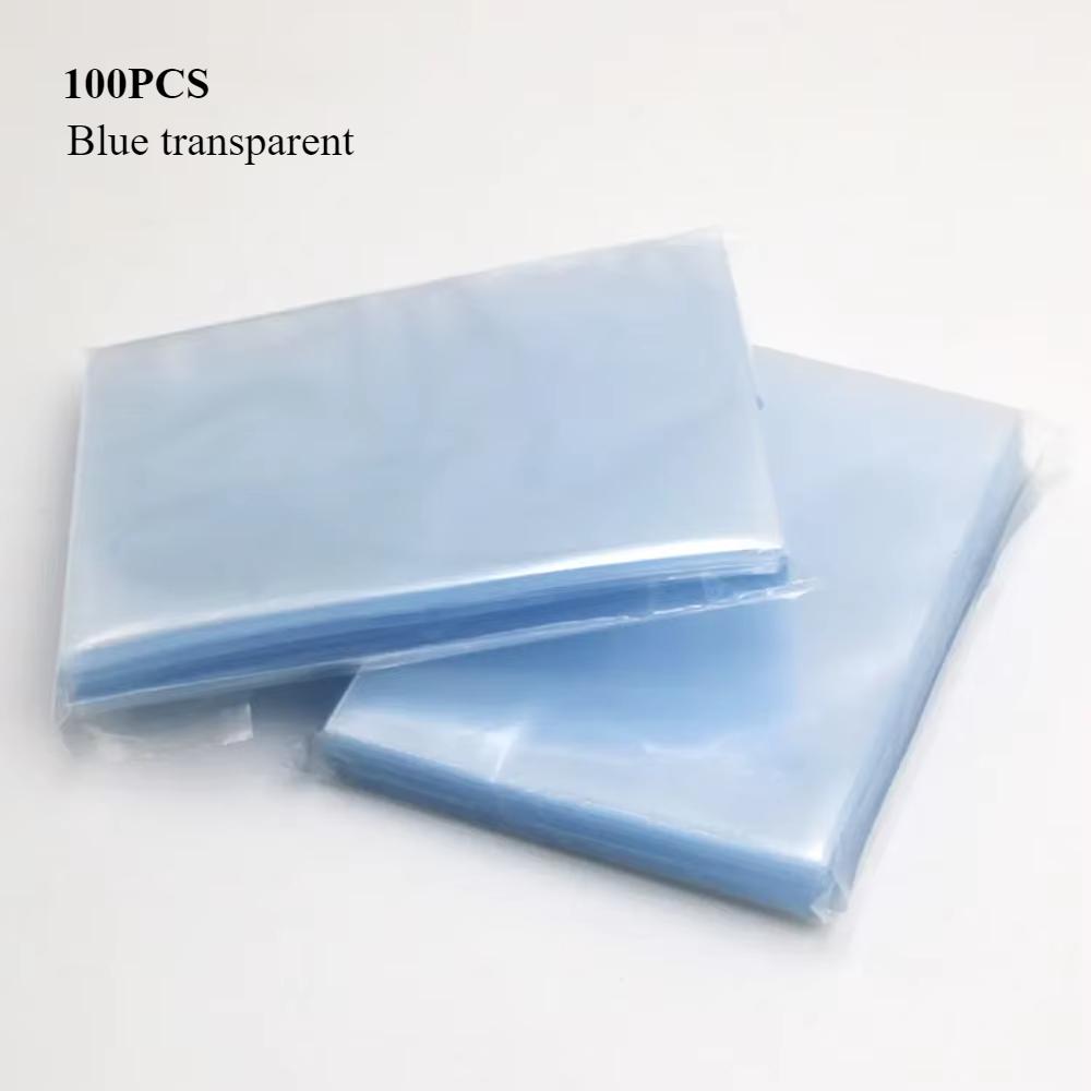 100pcs 64x89mm Clear Card Sleeves for Trading Card Perfect for Double-sleeving and Compatible with Baseball Card Pokemon Cards