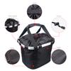 Foldable Aluminium Alloy Basket Mountain Bike Large Bearing Capacity Detachable Bike Basket