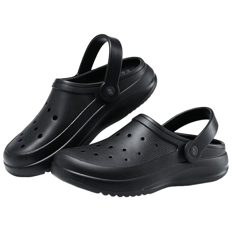Мужские легкие дышащие спортивные клоги Skechers US 10 темно-синий