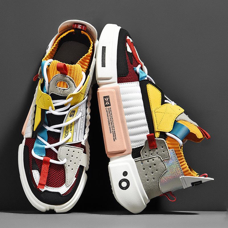 2025 Spring/Summer Men's Fashion Week Colorful Couple Sneakers