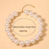 Popular pearl niche design sense elegant temperament light luxury versatile trend pearl necklace collarbone chain