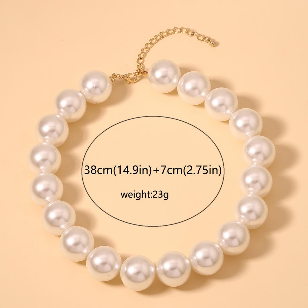 Popular pearl niche design sense elegant temperament light luxury versatile trend pearl necklace collarbone chain