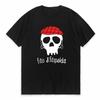 Fito Fitipaldis Skull With Red Beret TShirt Unisex Unisex Harajuku Summer Cotton Novelty Tee