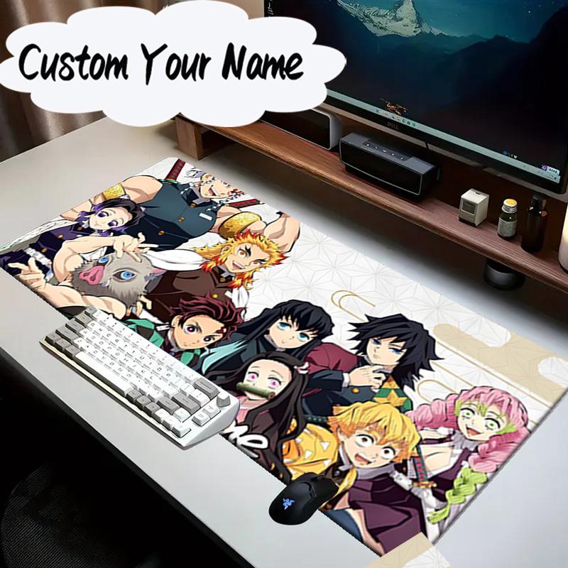 Custom Name Mouse pad Winter Fantasy Slayer Group Mouse pad, Gaming Mouse Pad, keyboard pad, Desk Decor for computer notebook Fan Birthday Gift