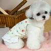 Cute Small Dog Dress Lace Ruffle Trim Girl Dog Tutu Dress Soft Breathable Puppy Vest Summer Pet Outfits for Small Dogs Cats