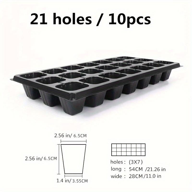 Home Balcony Greenhouse Succulent Seedling Pot10Set of Thickened Breathable Gardening Tools for Sowing and Germination