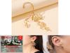 Coral Animal Design Alloy Earrings For Women Trendy Spring 2025