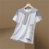 Men's T-shirt Badminton Sports Running T Shirts Thin Breathable Quick Drying Short Sleeved T-shirts Oversized Men Clothing Tops