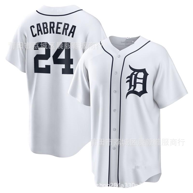Unisex Detroit Tigers MLB Baseball Jersey Fan Apparel Cotton Blend Team Shirt Men Women Fall Winter
