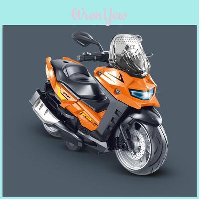 Kids Inertia Motorcycle Toy With Sound Light Music For Toddler Play And Development