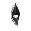 For Mitsubishi Outlander 2016-2021 Left Right Front Bumper Fog Light Bezel Cover Frame Shell with Chrome Trim 6400G482 6400G481