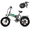 E Bike 20 Fat Tire Off Road Electric Bike 25km/h 250W for EU Brushless Motor 15AH 35-50KM Folding Bike City Fahrrad
