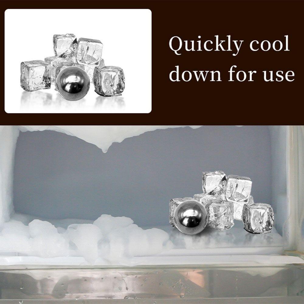 Reusable Coffee Ice Ball Rapid Cooling Portable Design Espresso Ball Belt Holder Safe Material With Holder Ice Ball Rack