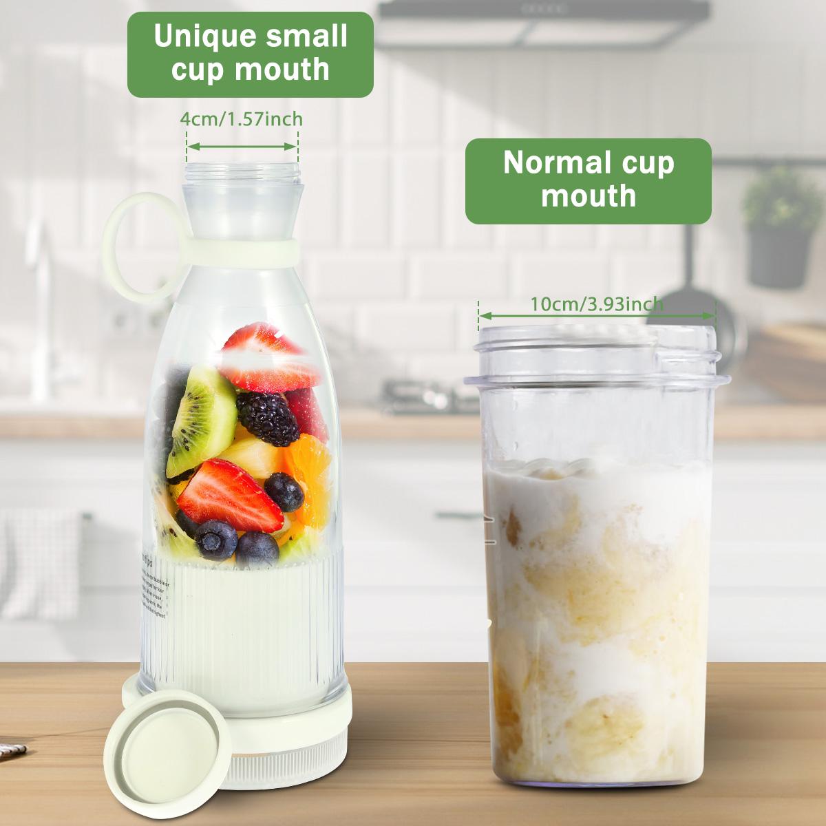 

1pc Mini Juice Blender 1200mAh USB Charging Electric Juicer Portable Blender Fruit Mixers Extractors multifunctional Juice Maker белый