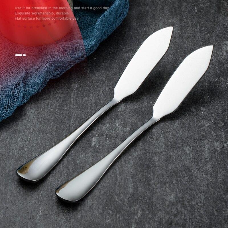2/6PCS Multifunctional Cheese Butter Knife Cheese Tools Knife Stainless Steel Household Breakfast Bread Jam Knife Kitchen Gadget