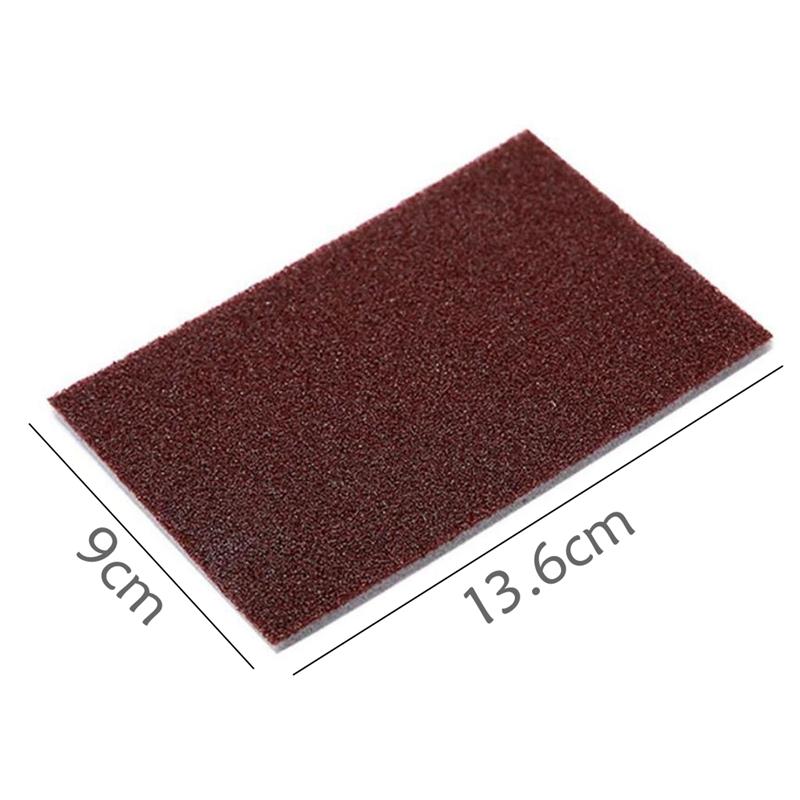 6Pcs Emery Cleaning Sponges Scrubbers for Kitchen Household Home Use