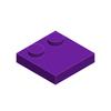 50g/90PCS 33909 2x2 Modified Thin Block Moc Color Accessories Compatible with Brick DIY Children's Toy Assembly Parts