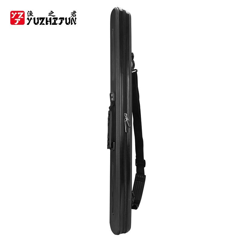 Hard Shell Fishing Rod Case Waterproof Lightweight Tackle Bag Short Hand Rods Travel Storage