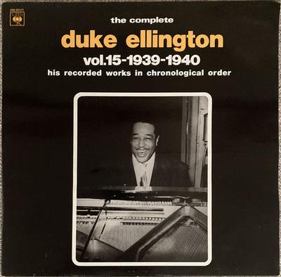 LP Record DUKE ELLINGTON  The Complete Duke Ellington Vol.15  CBS88522 CBS 1981 US Jazz Used