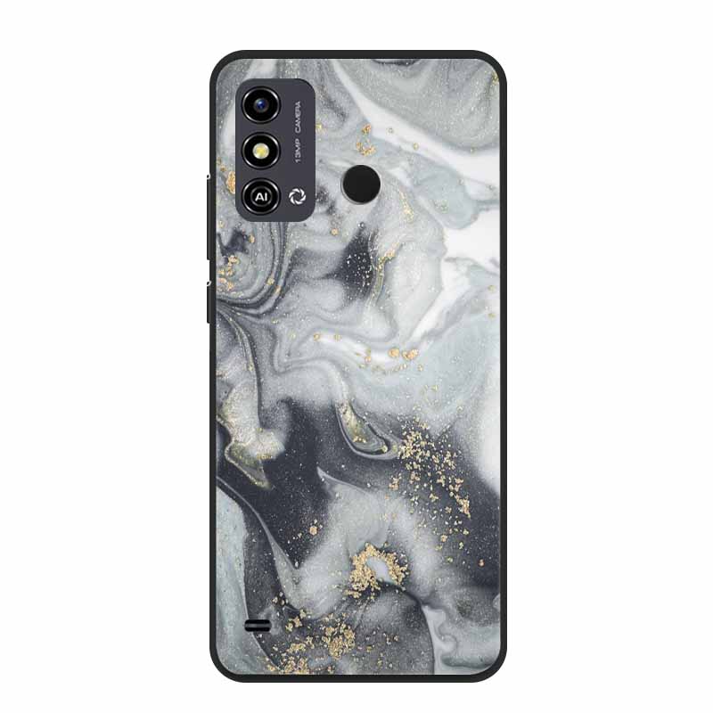For ZTE Blade A53 Case Marble TPU Silicone Soft Back Cover Cases for ZTE Blade A53 A 53 Para 6.52" Cute Mica Painting New Coque