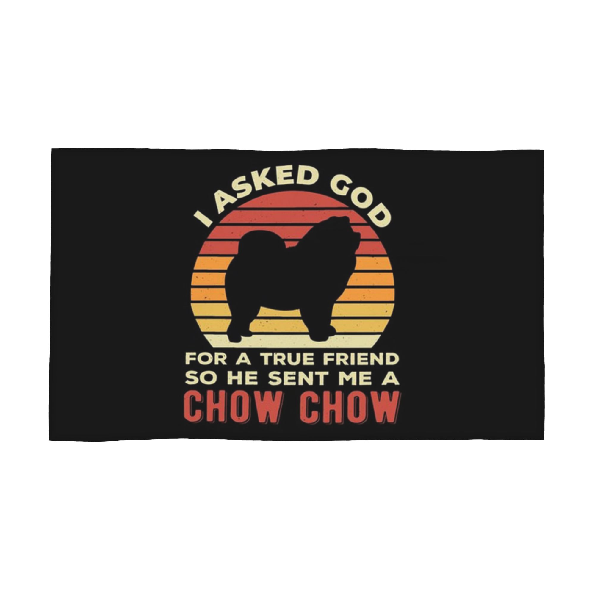 

Chow Chow 3 Soft Face Towel Quick Dry Pool Bath Cotton Towels Breathable W40*H60(CM)