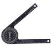A60Z360 Degree Horizontal Protractor DIY Angle Ruler Positioning Angle Measuring Instrumentmay