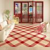 Geometric Pattern Carpet Mat Rug Diamond Checkerboard Color Block Modern Scandinavian Home Decoration Floor Mat Rugs for Bedroom