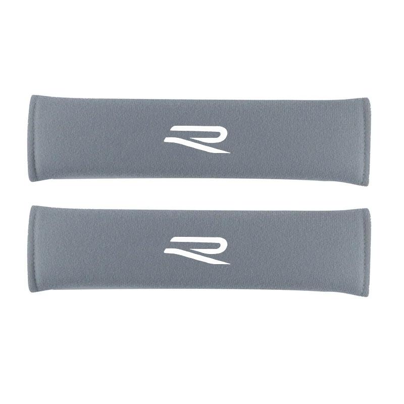 

2026 Hot Sticker 2 Pcs Car Safety Belt Shoulder Cover Seatbelt Protection Pad For Volkswagen VW GTI Rline R Polo Golf Passat Mag