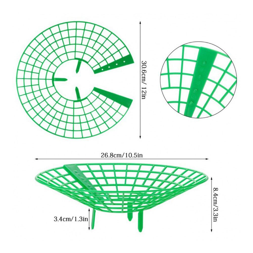 Erdbeer-Stützen Anbaurahmen Stützgestell Erdbeeren Anpflanzen Kunststoffständer Zum Schutz von Ranken Bodenkontakt vermeiden