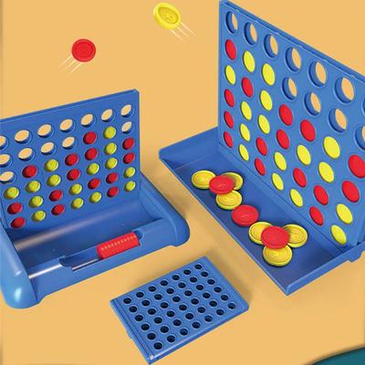 Vier Gewinnt Brettspiel Kinder Lernspielzeug Klassisches Party-Schach Familienspiel Frühe Bildung Puzzle Denken Geschenk