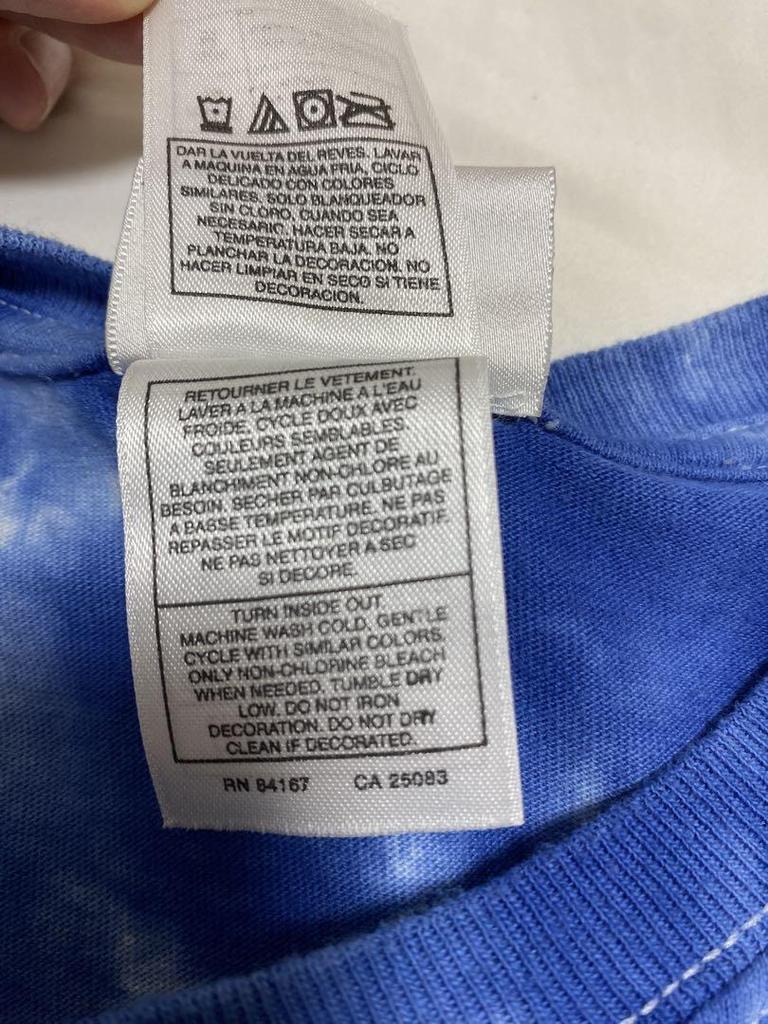 [USED] Disney Mickey Fantasia Vintage Tie-Dye T-Shirt