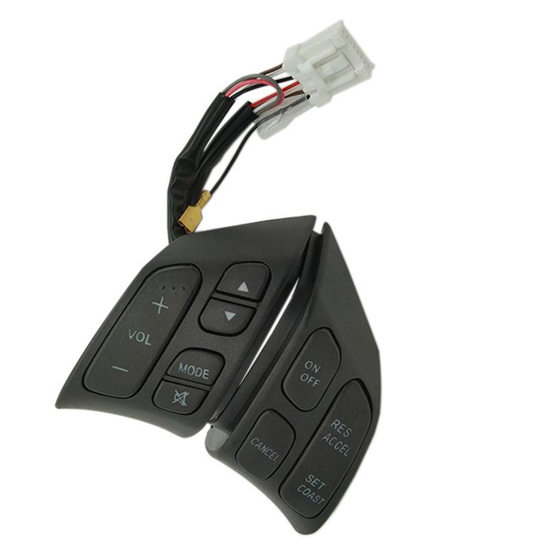 NR-BS3E-66-4M0 Car Steering Wheel Volume & Cruise Control Multimedia Switch Button For Mazda 3 2006-2009 Audio MID Switch чёрный