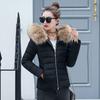 Winter New Short Big Sweater Padded Coat Female Slim and Thin Small Padded Jacket Down Padded Jacket Trendy