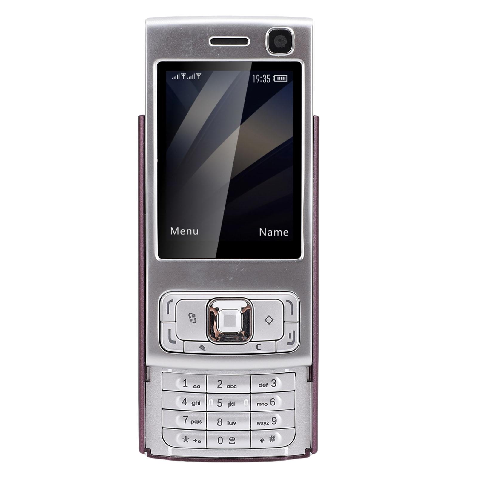 

Разблокированный слайдерный мобильный телефон 2G GSM 2,0-дюймовый экран аккумулятор 1000 мАч громкий динамик две SIM-карты сотовый телефон MP3 MP4 плеер фиолетовый