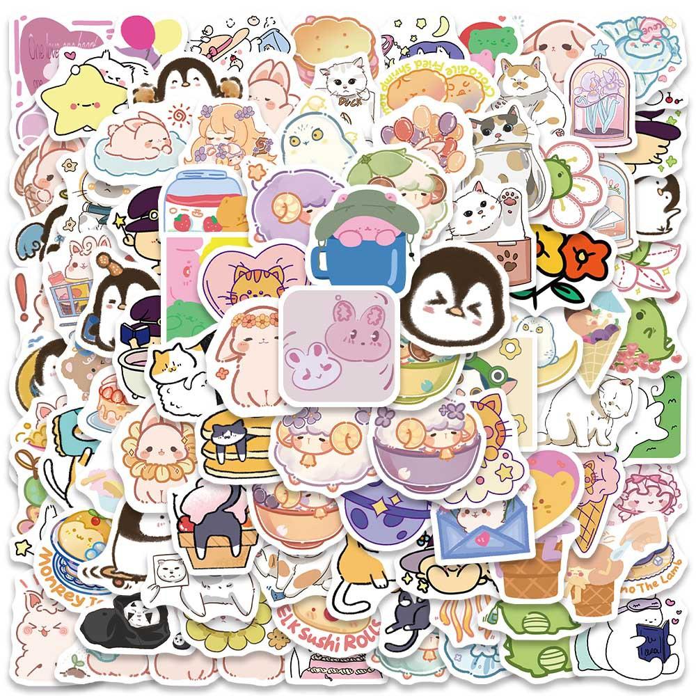 100PCS Small Size VSCO & INS Style Stickers - Small Fresh Waterproof Graffiti Decals for Luggage, Phone Case AnimeWorlds Store