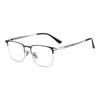 Bestfen 9009T Semi-Titanium Retro Eyeglass Frame with Rising Bamboo Joint Design