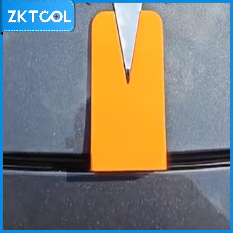 3pcs set of front hood front trunk badge logo alignment template tool for Tesla Model Y Juniper 2024 car logo positioning tool