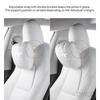 For Tesla Model Y 2020-2025 Suede Headrest Neck Pillow Model 3 2016-2025 Highland  Car Neck Pillow for Traveling Model Y 3